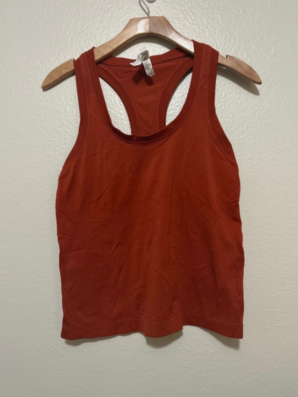 Athleta red/orange tank top, Size M